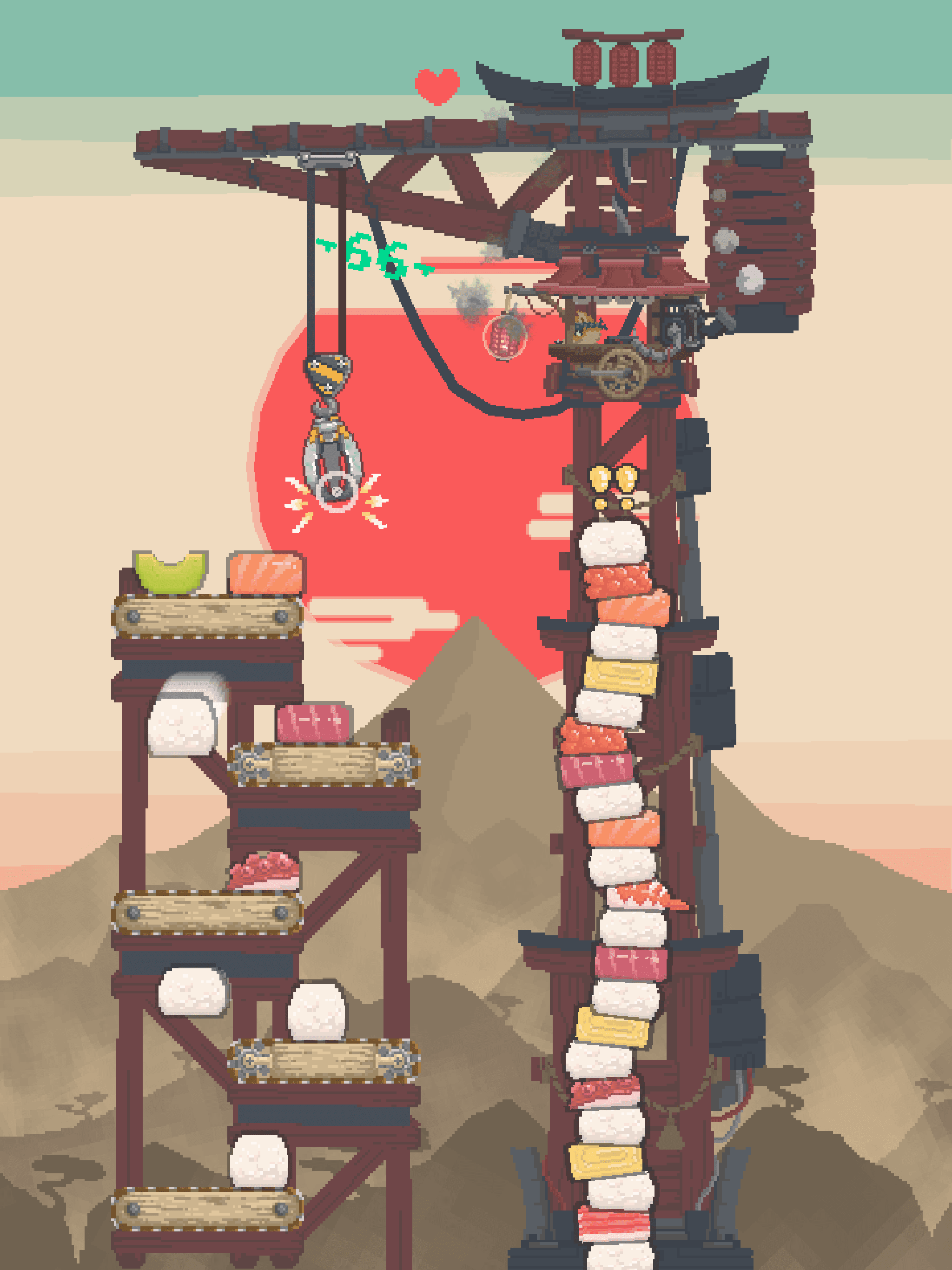 Rising Sushi - Free 게임 스크린샷