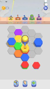 Hexa Defence Game Screenshot