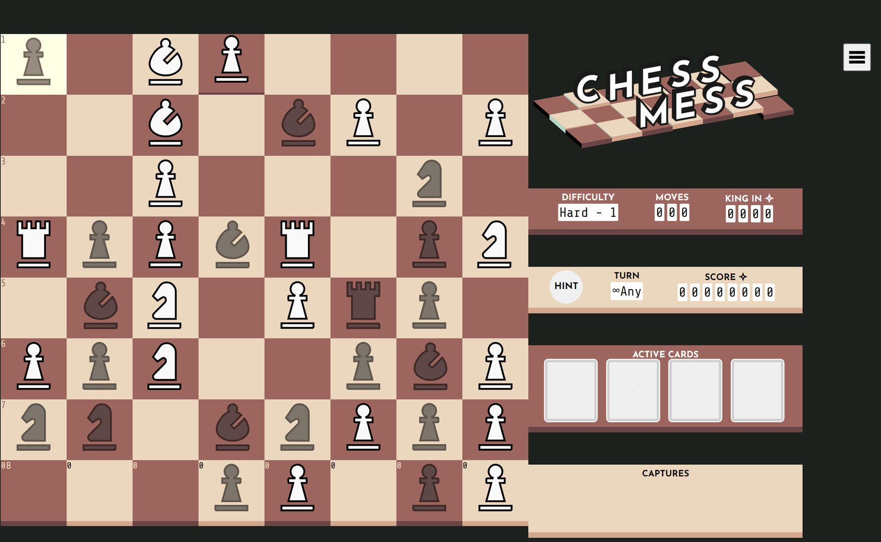 Captura de Tela do Jogo Chess Mess