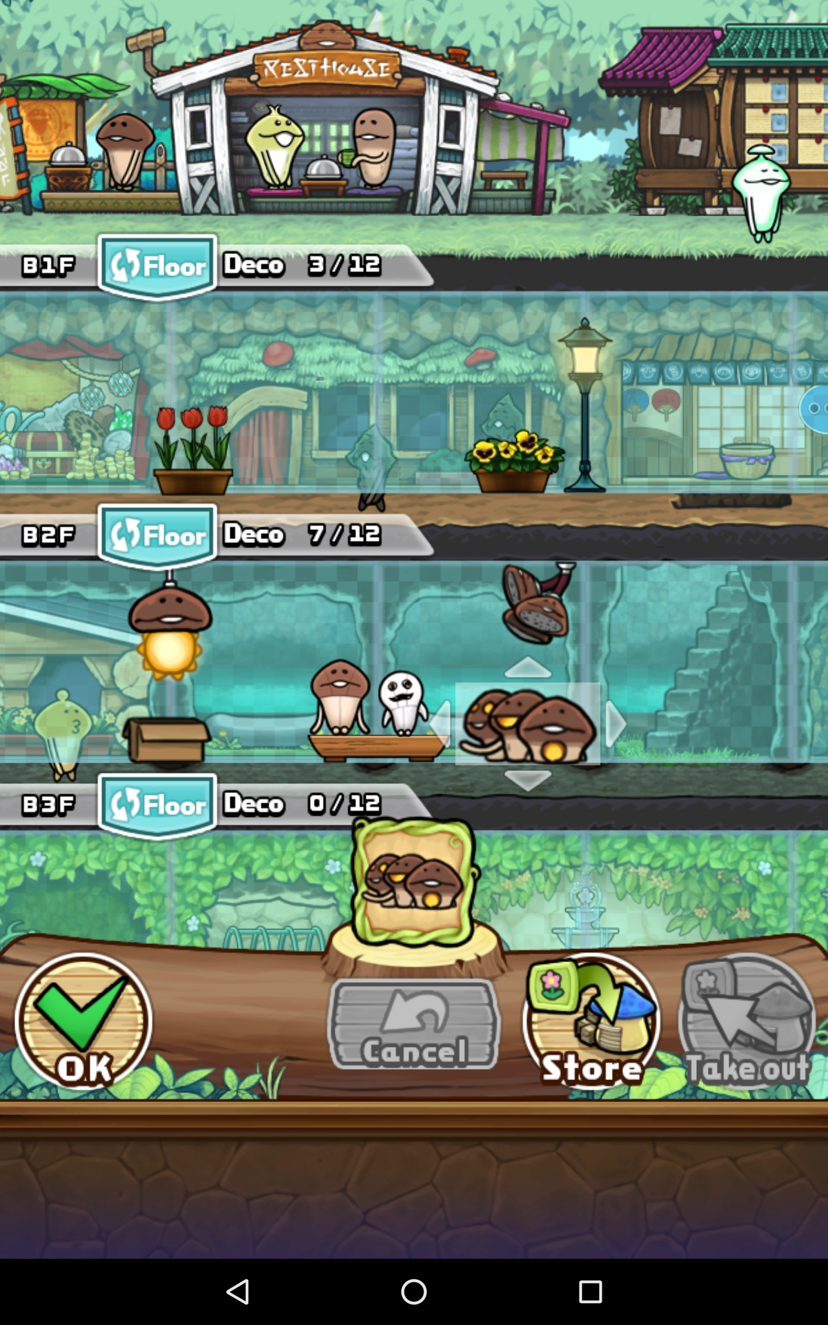 Captura de Tela do Jogo Funghi's Den