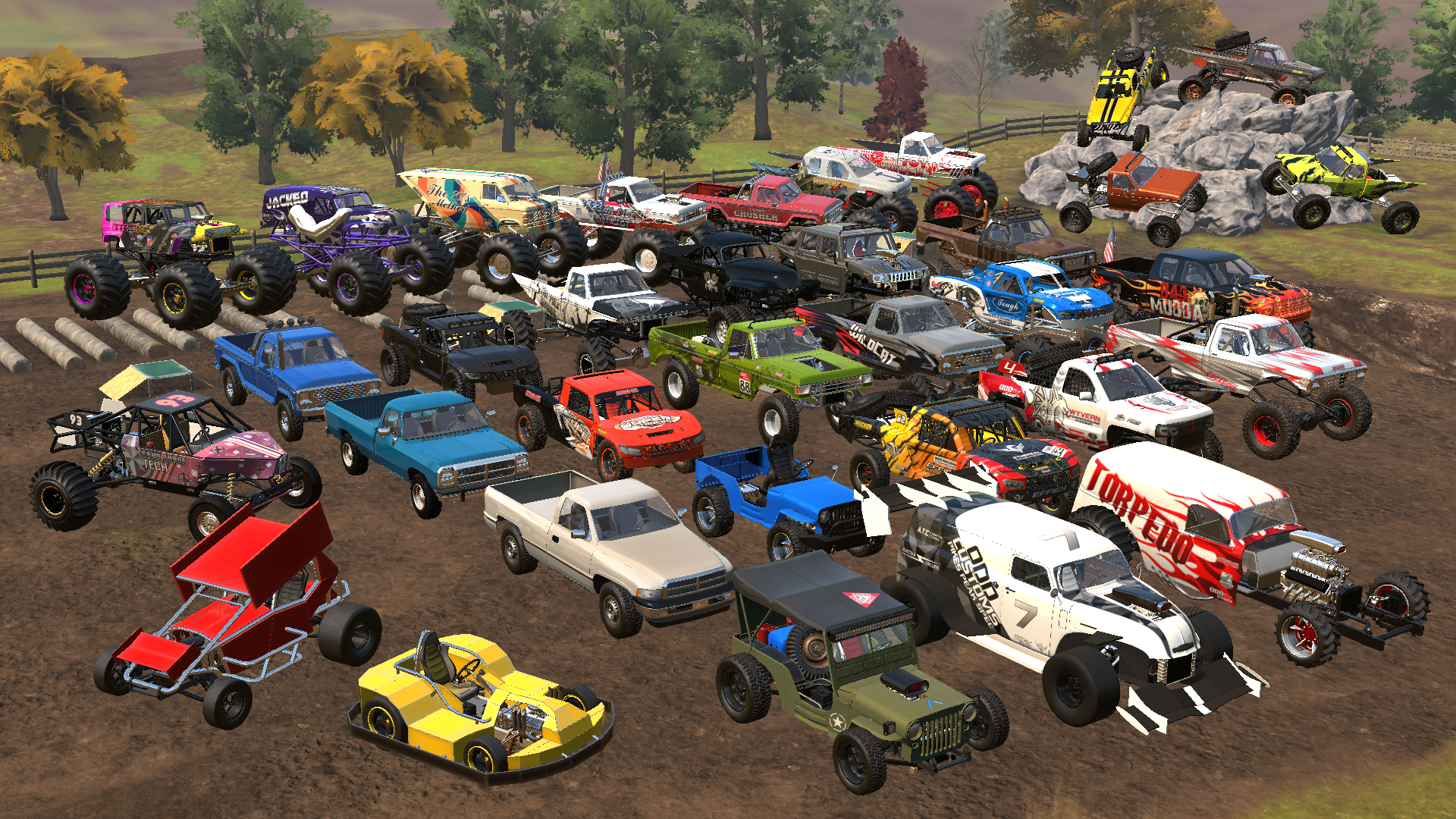 Trucks Off Road Game Screenshot