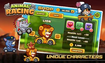 Cuplikan Layar Game Animal Racing Return