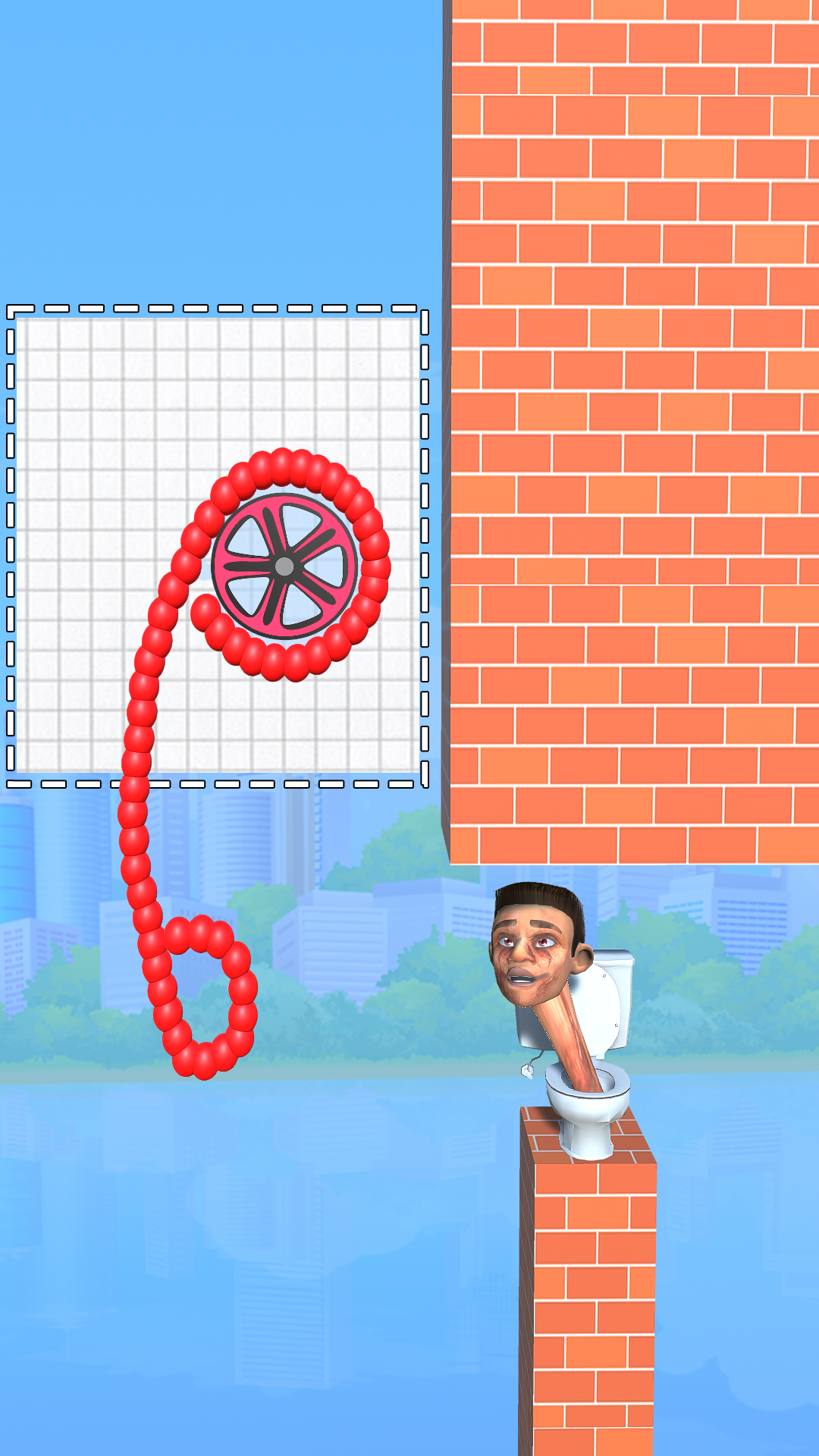 Draw To Smash : Toilet Puzzle Game Screenshot