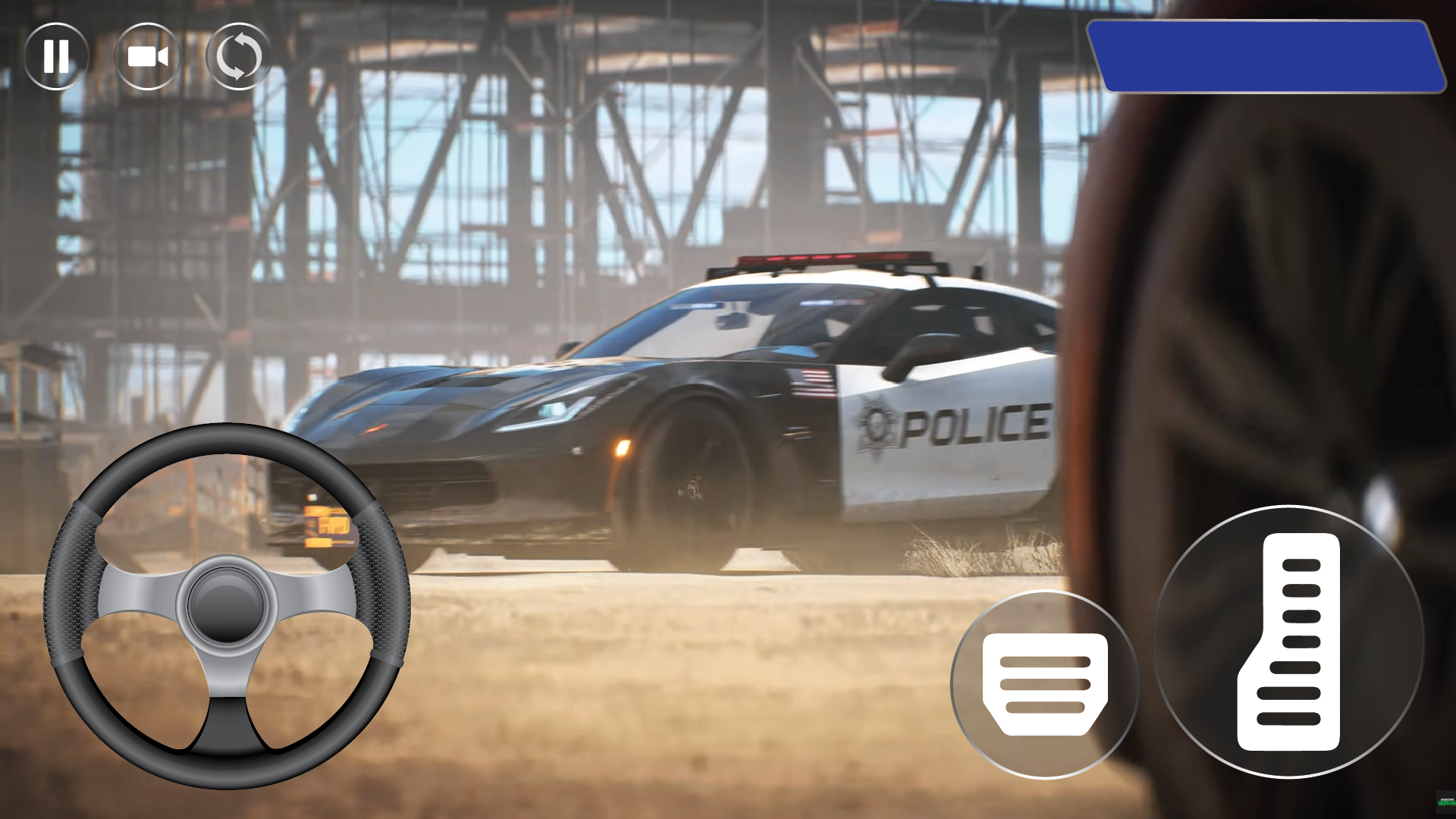 US Police gangster Chase Game Screenshot