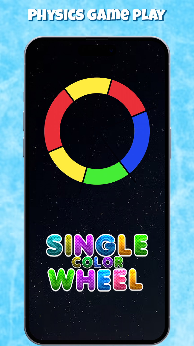 Cuplikan Layar Game Single Color Wheel