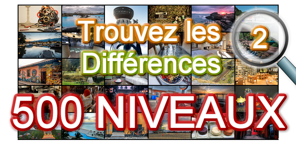 Banner of Trouvez différence 500 niveaux 1.1.5