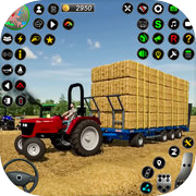 Village Tractor Driving Game