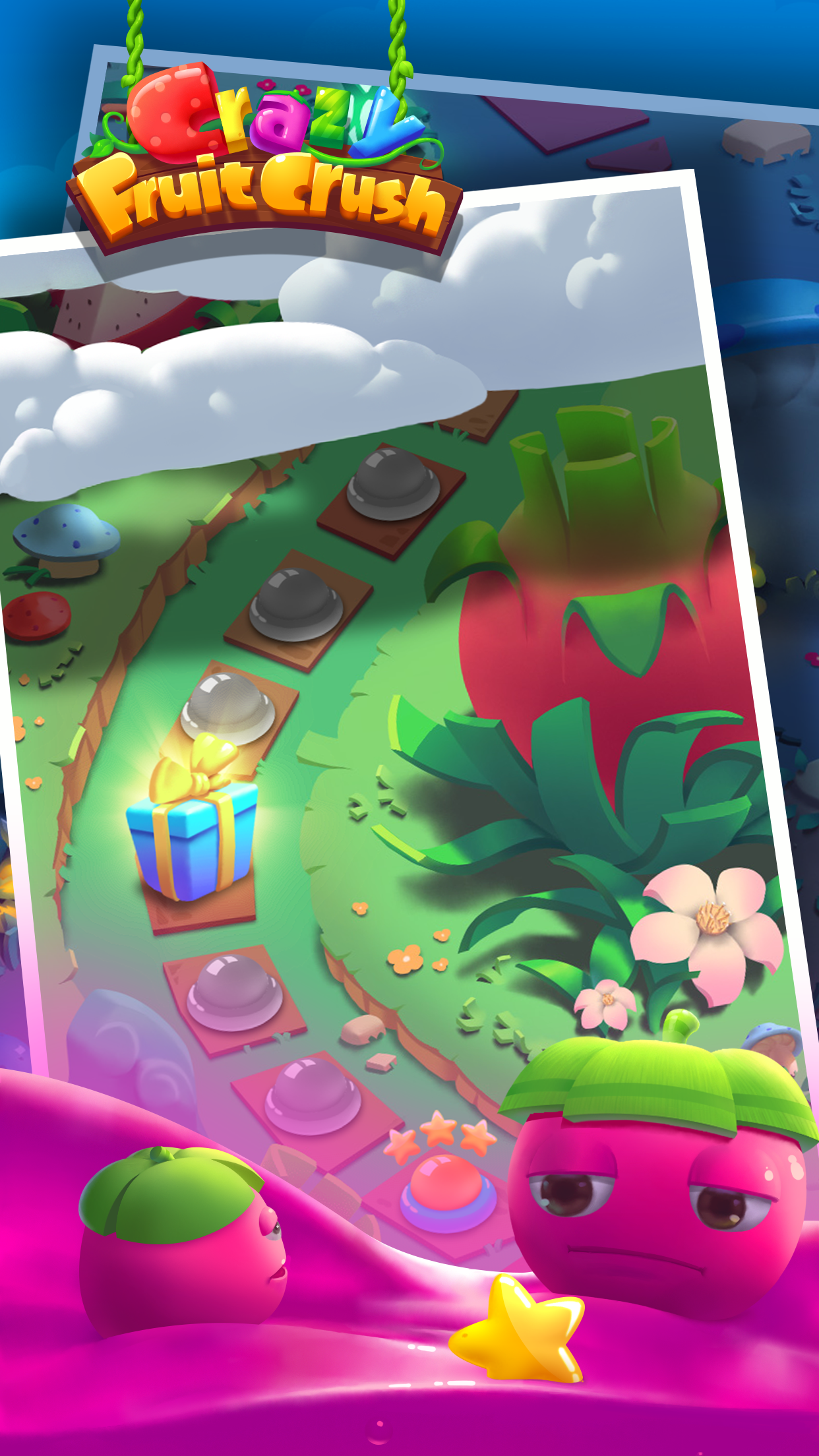 萌果消消消 ゲームのスクリーンショット