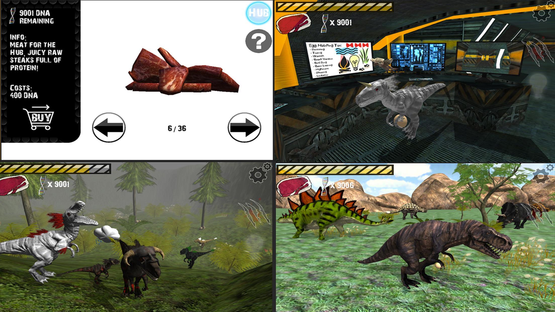 Raptor RPG - Dino Sim Game Screenshot