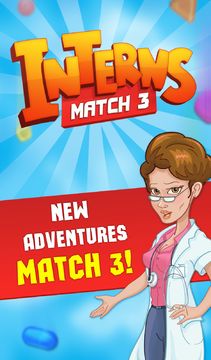 Interns: Match 3 Game Screenshot