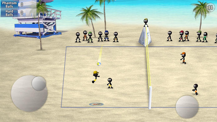 Screenshot 1 of Stickman volley-ball 