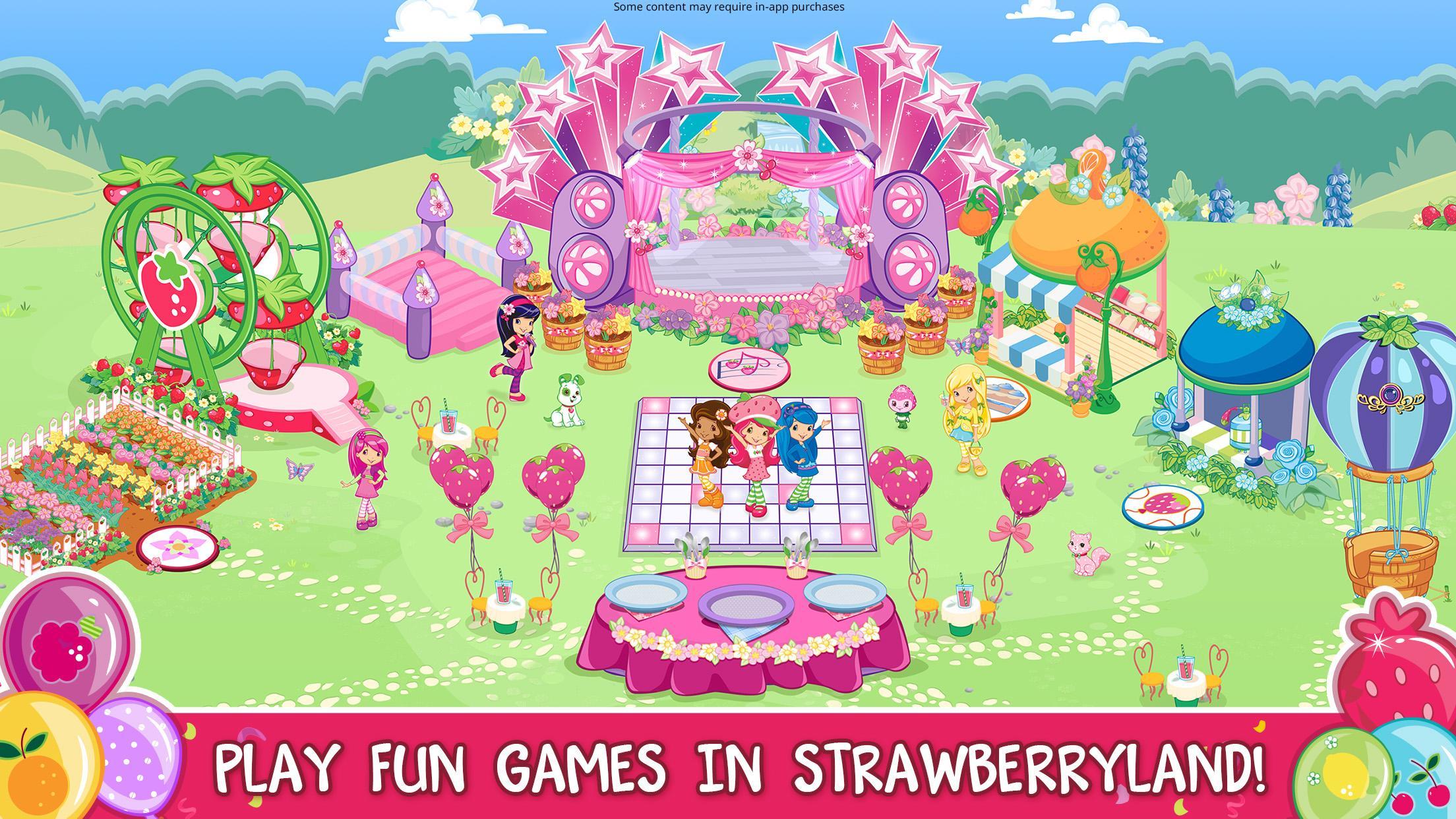 Strawberry Shortcake Berryfest Game Screenshot