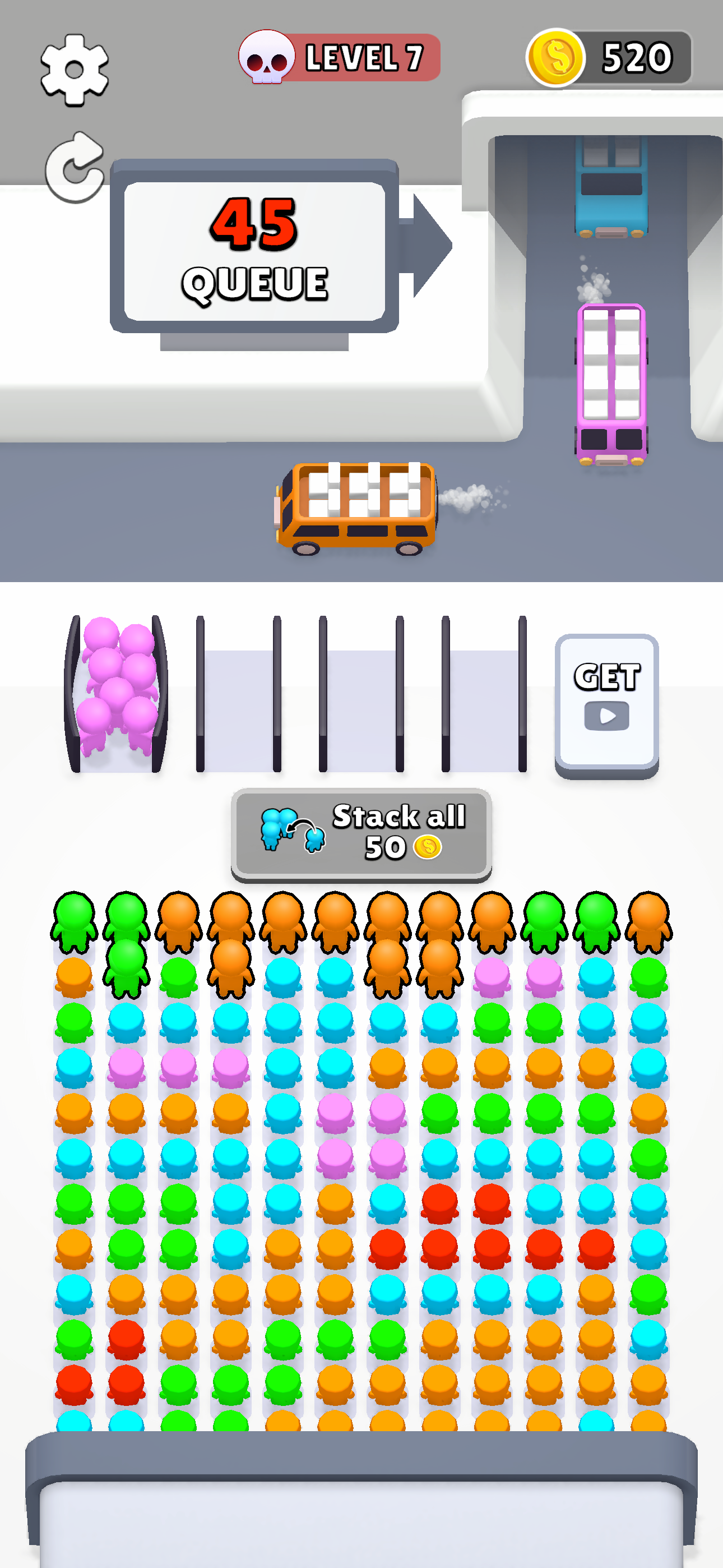 Bus Match Game Screenshot