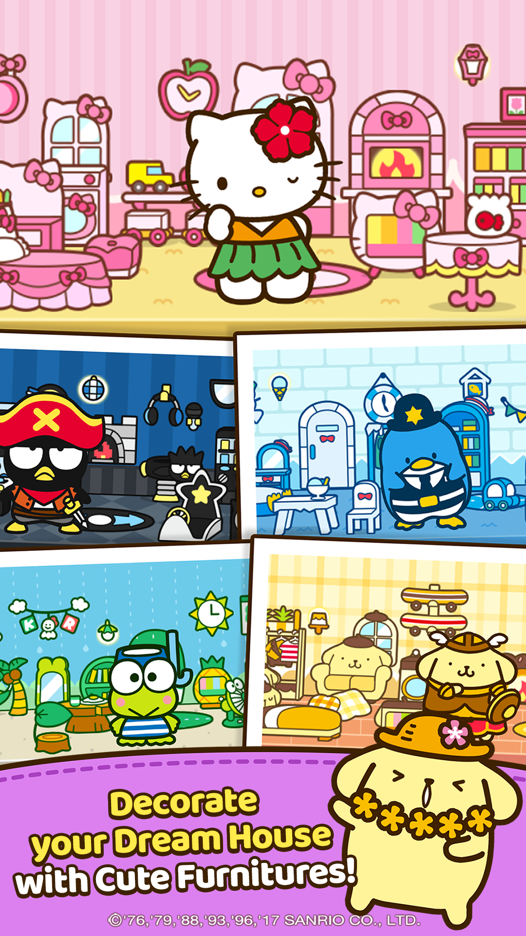 Hello Kitty Friends Game Screenshot