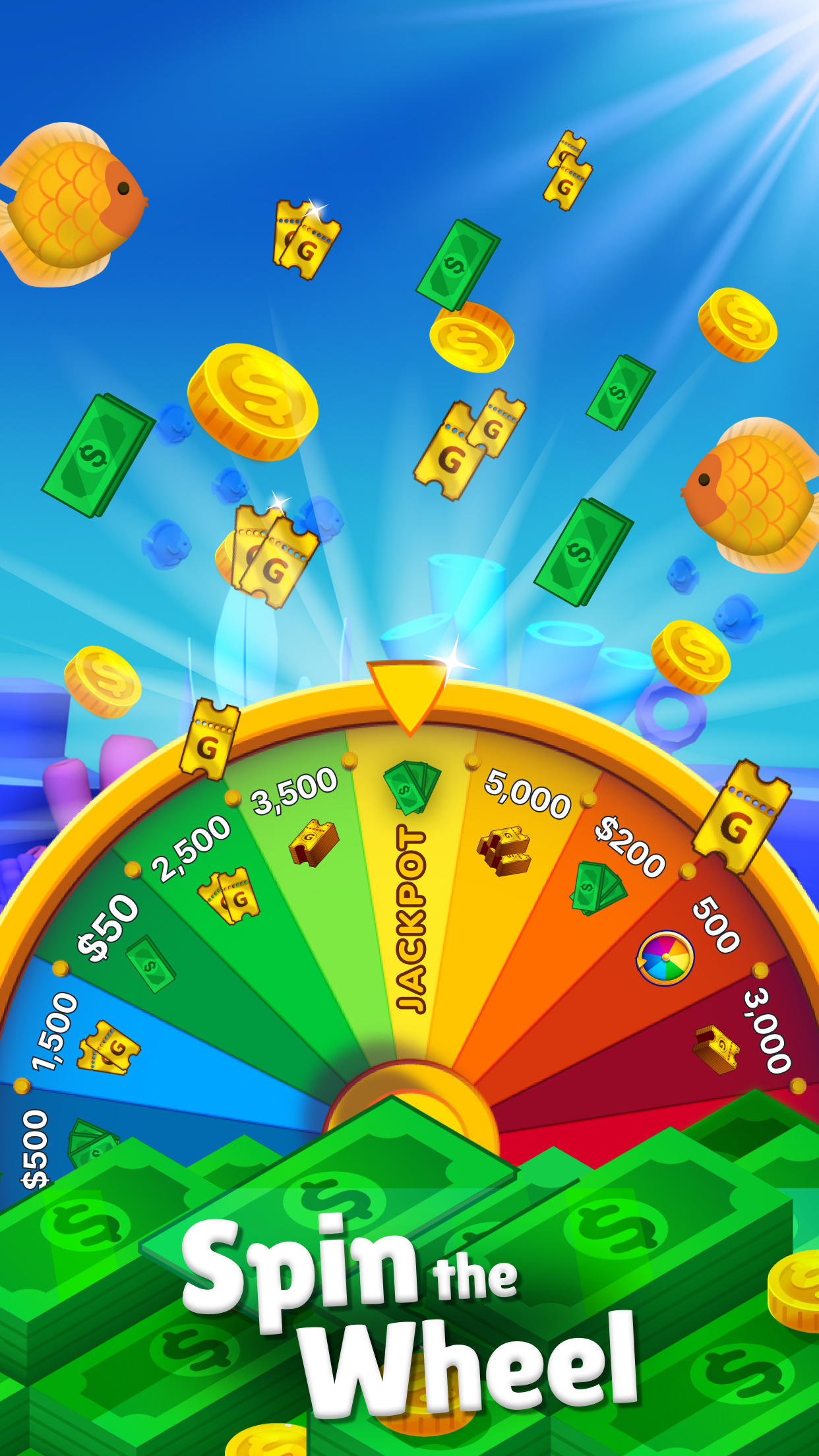Bubble Bling: Win Real Money Game Screenshot