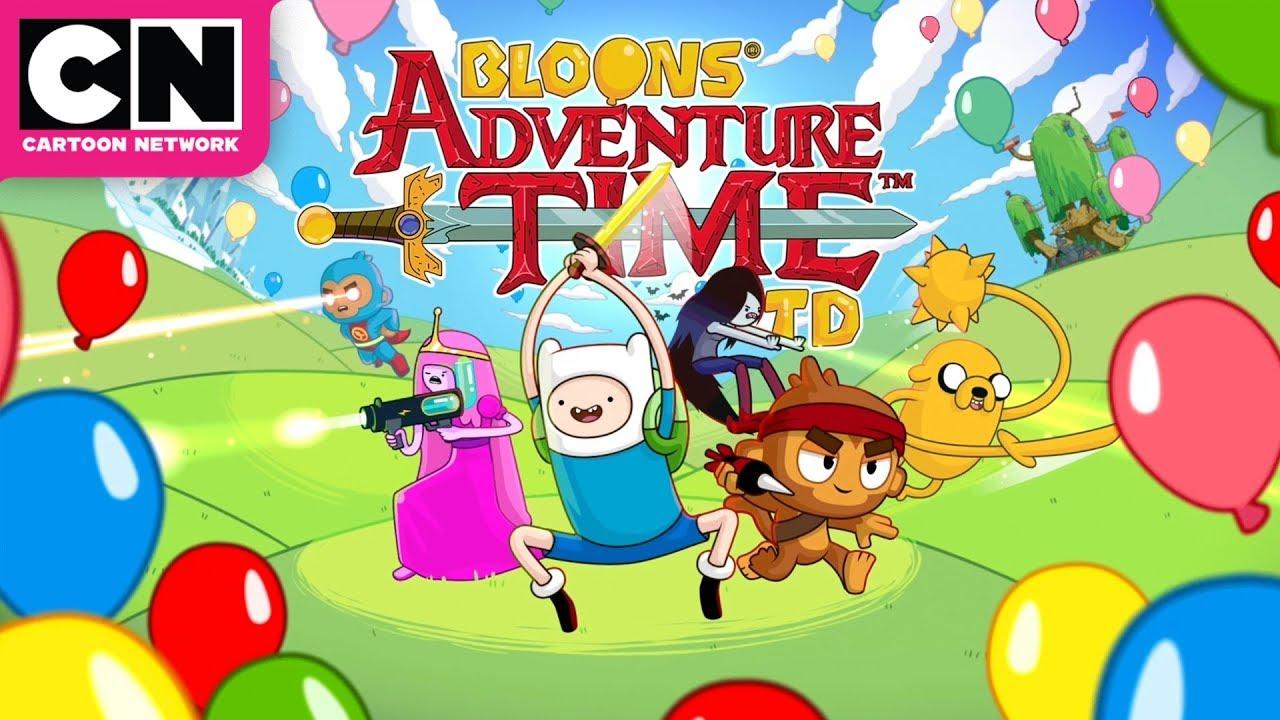 Screenshot of the video of Bloons Adventure Time TD