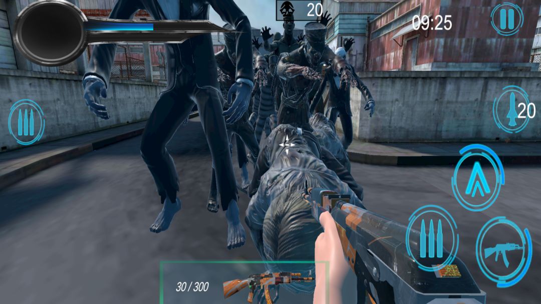 The living dead FPS 게임 스크린 샷