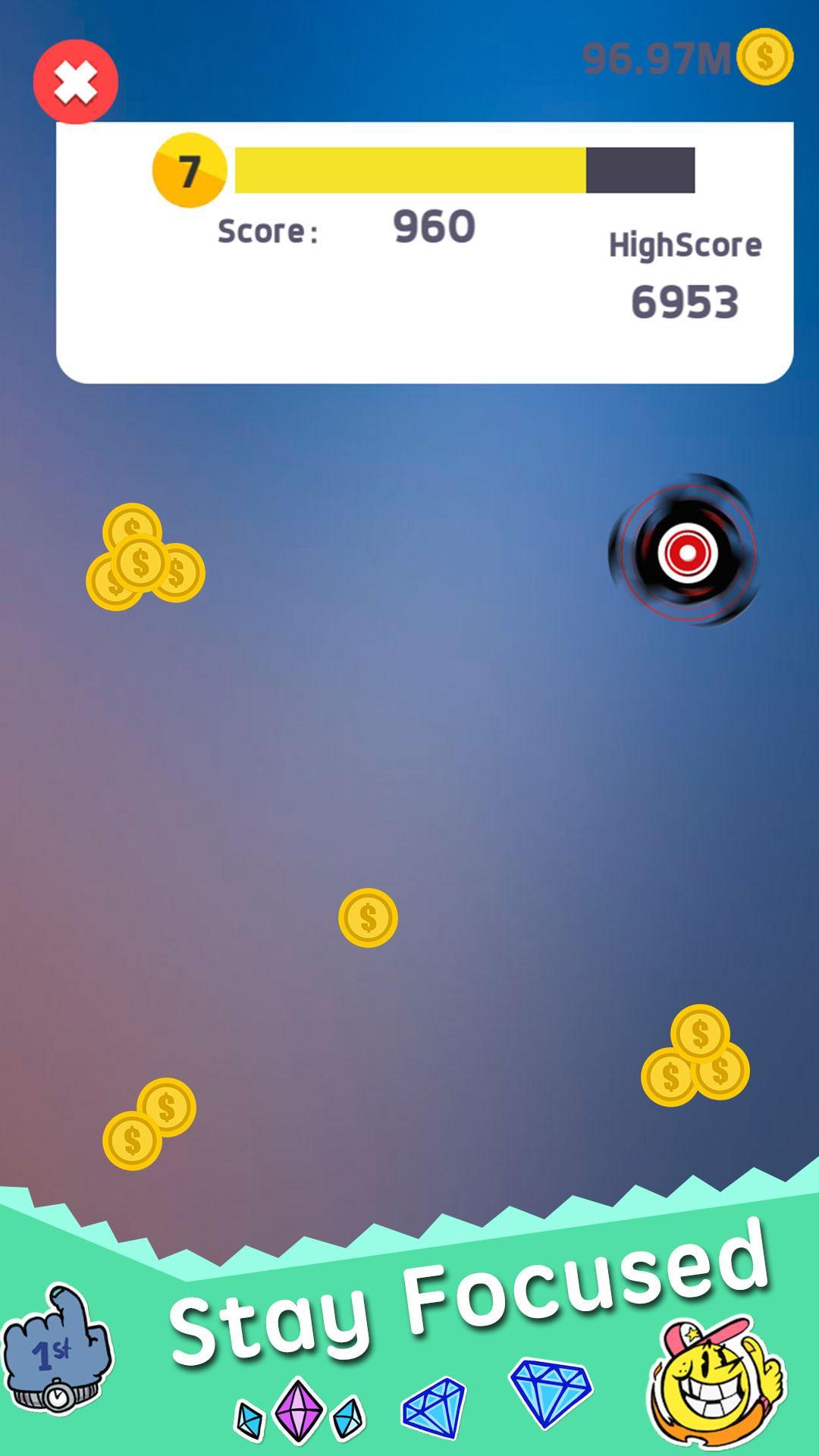 Fidget Spinner Game Screenshot