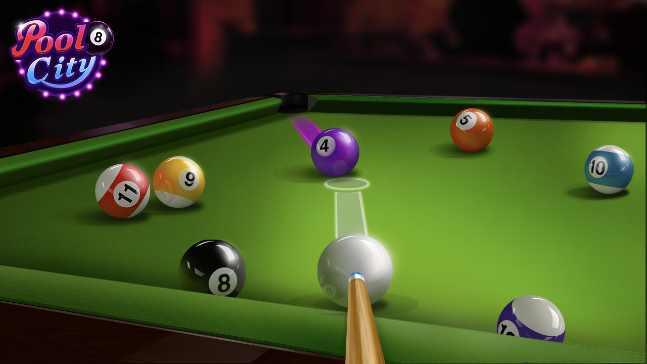 Pooking - Billiards City Game Screenshot