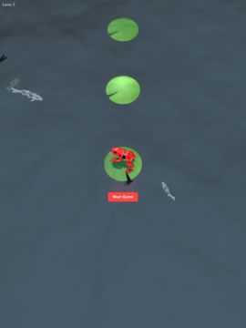 Lilypad Jump Game Screenshot