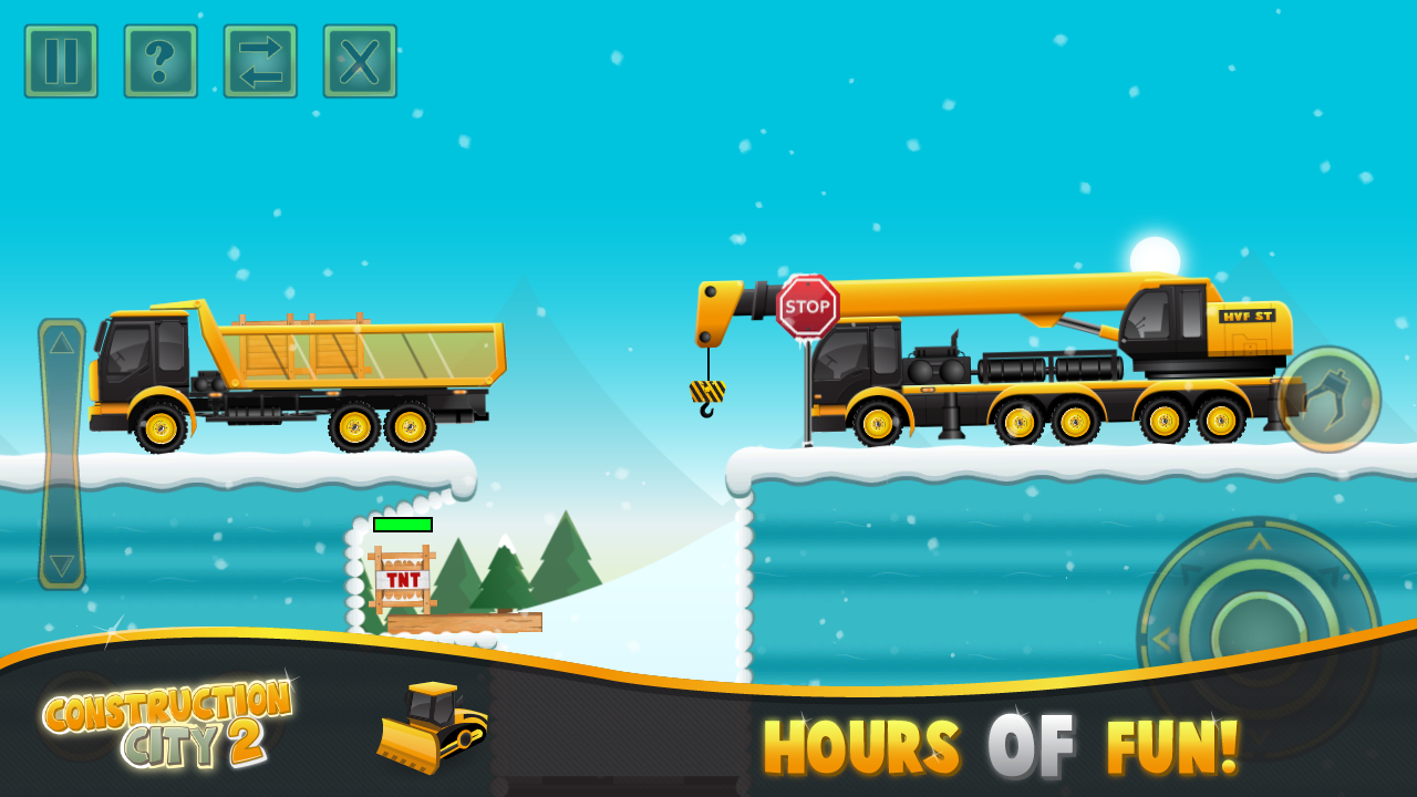 Construction City 2 Winter screenshot game