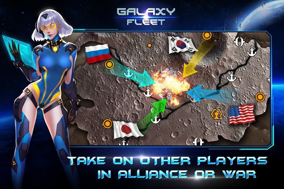 Galaxy Fleet: Alliance War遊戲截圖