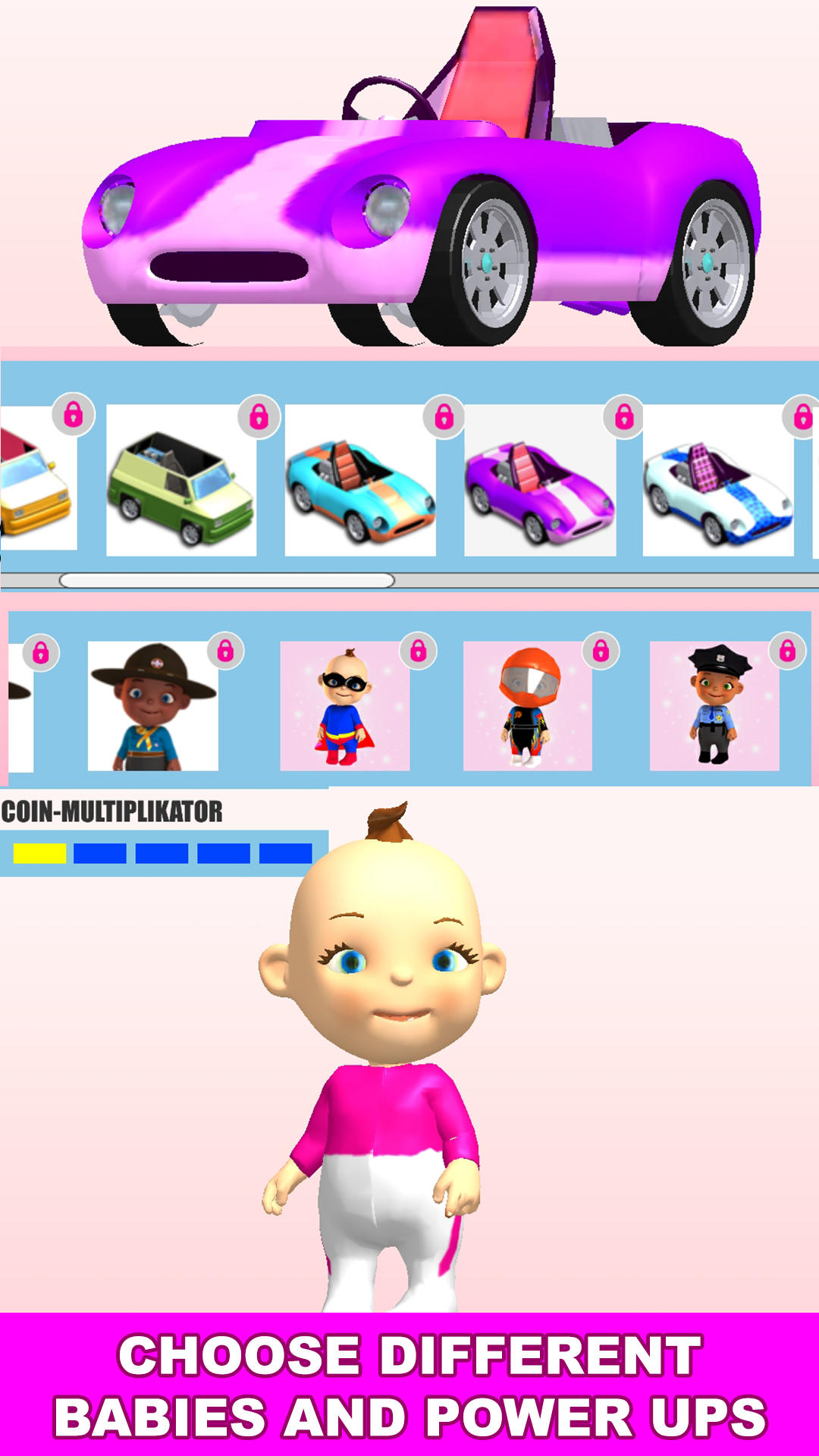 Baby Run The Babysitter Escape Game Screenshot
