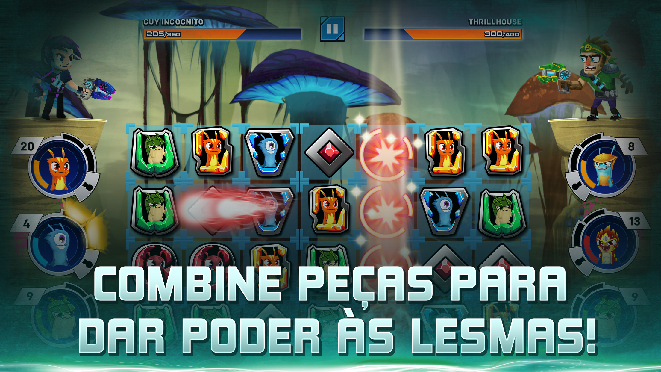 Captura de Tela do Jogo Slugterra: Slug It Out 2