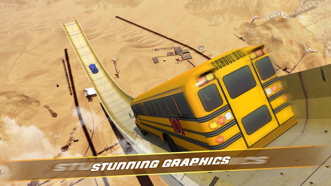 Mega Ramp: Free Impossible Stunts 게임 스크린샷