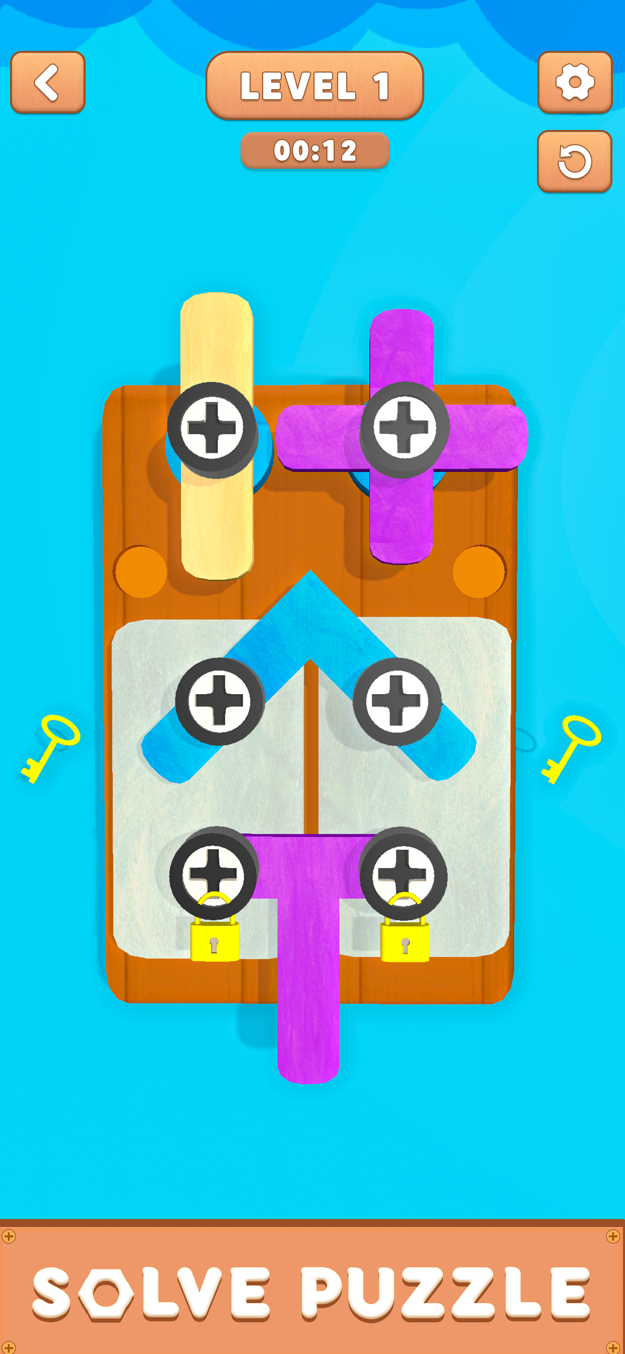 Nuts & Bolts: Screw Pin Puzzle Game Screenshot