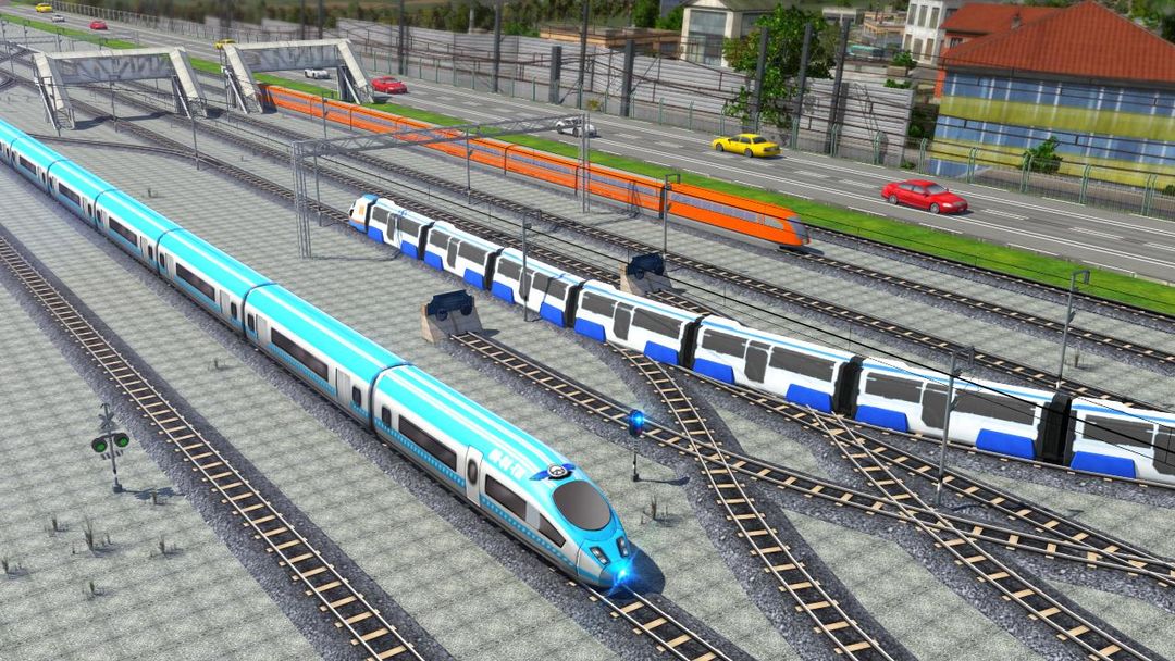 Screenshot of Euro Train Racing Game 2017- M