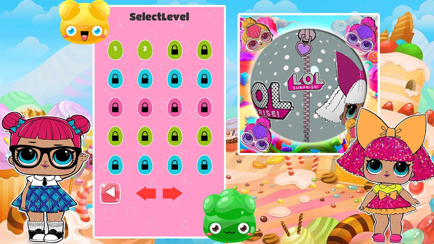 LOL open surprise Dolls Game Screenshot