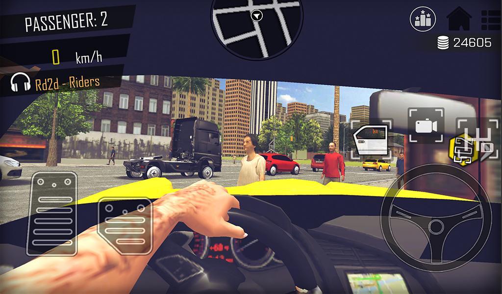 Screenshot of Crazy Open World Taxi Driver