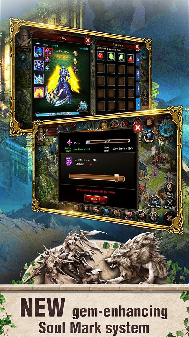 Wartune: Hall of Heroes Game Screenshot