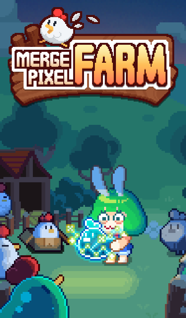 Merge Pixel Farmのキャプチャ