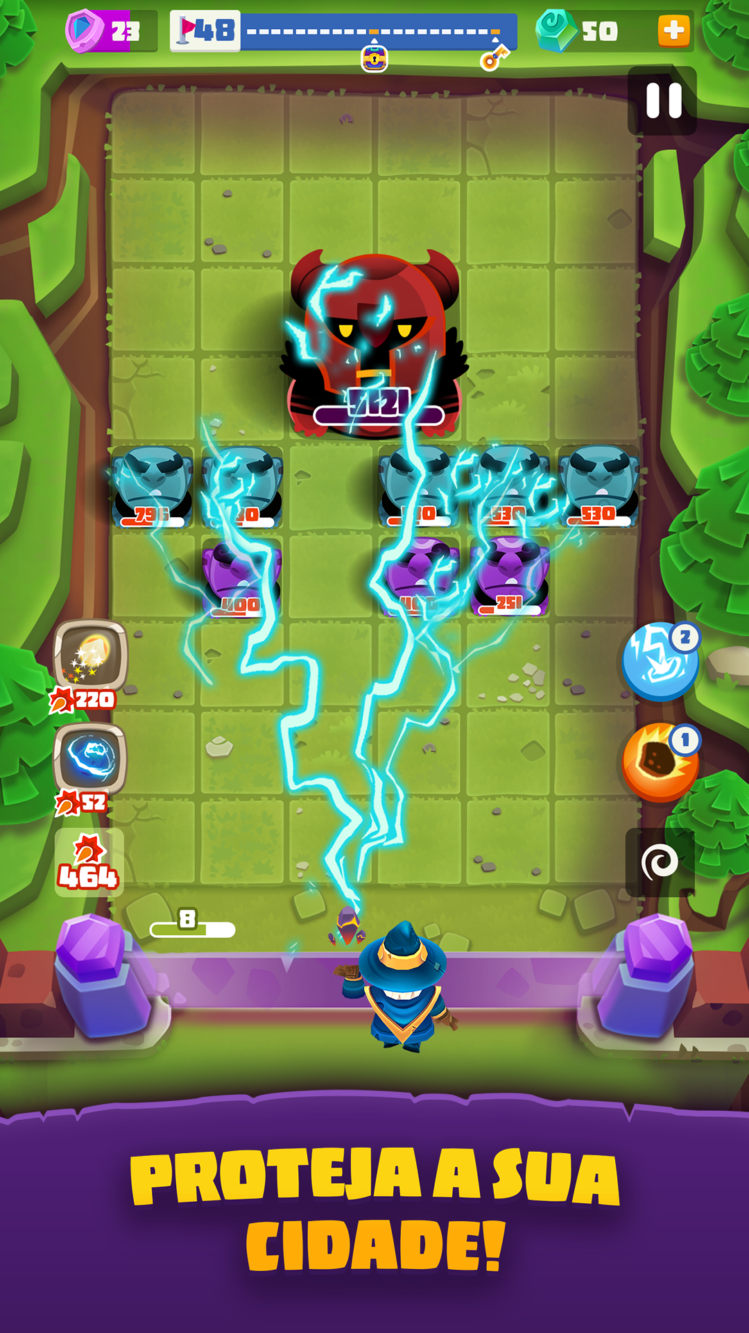 Captura de Tela do Jogo Bounzy!