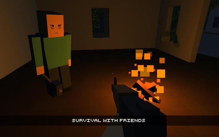 Pixel - Unturned Survive HD Game Screenshot