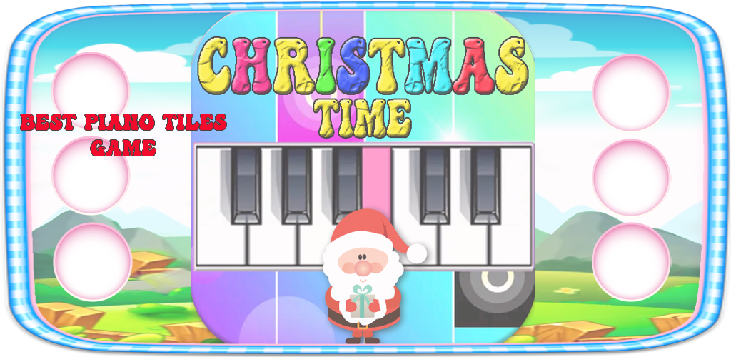 Banner of Christmas Songs Piano Tiles 