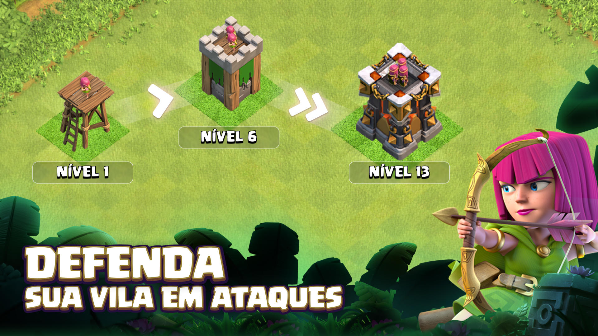 Captura de Tela do Jogo Clash of Clans