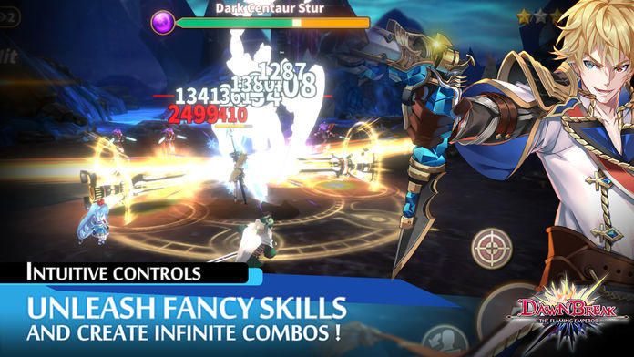 Dawn Break:The Flaming Emperor Game Screenshot