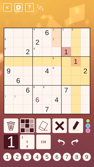 Screenshot 1 of Miracle Sudoku 