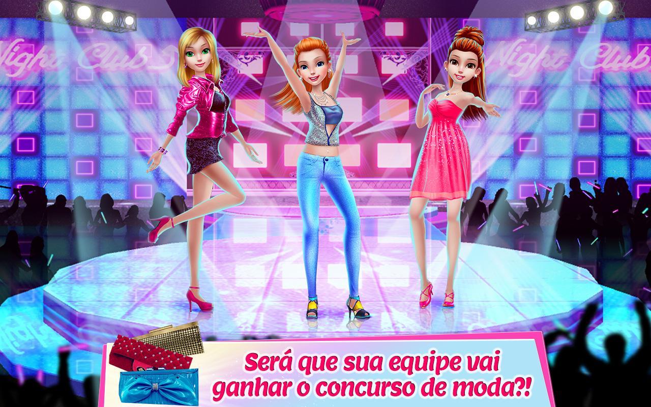 Captura de Tela do Jogo Equipe das Meninas — Amigas