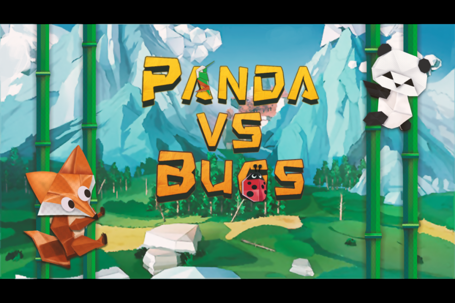 Captura de Tela do Vídeo de Panda Vs Bugs