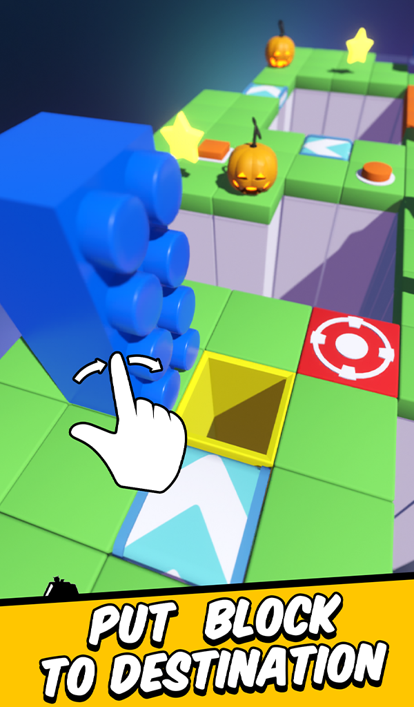 Rolling Blocks: Escape Puzzle Game Screenshot
