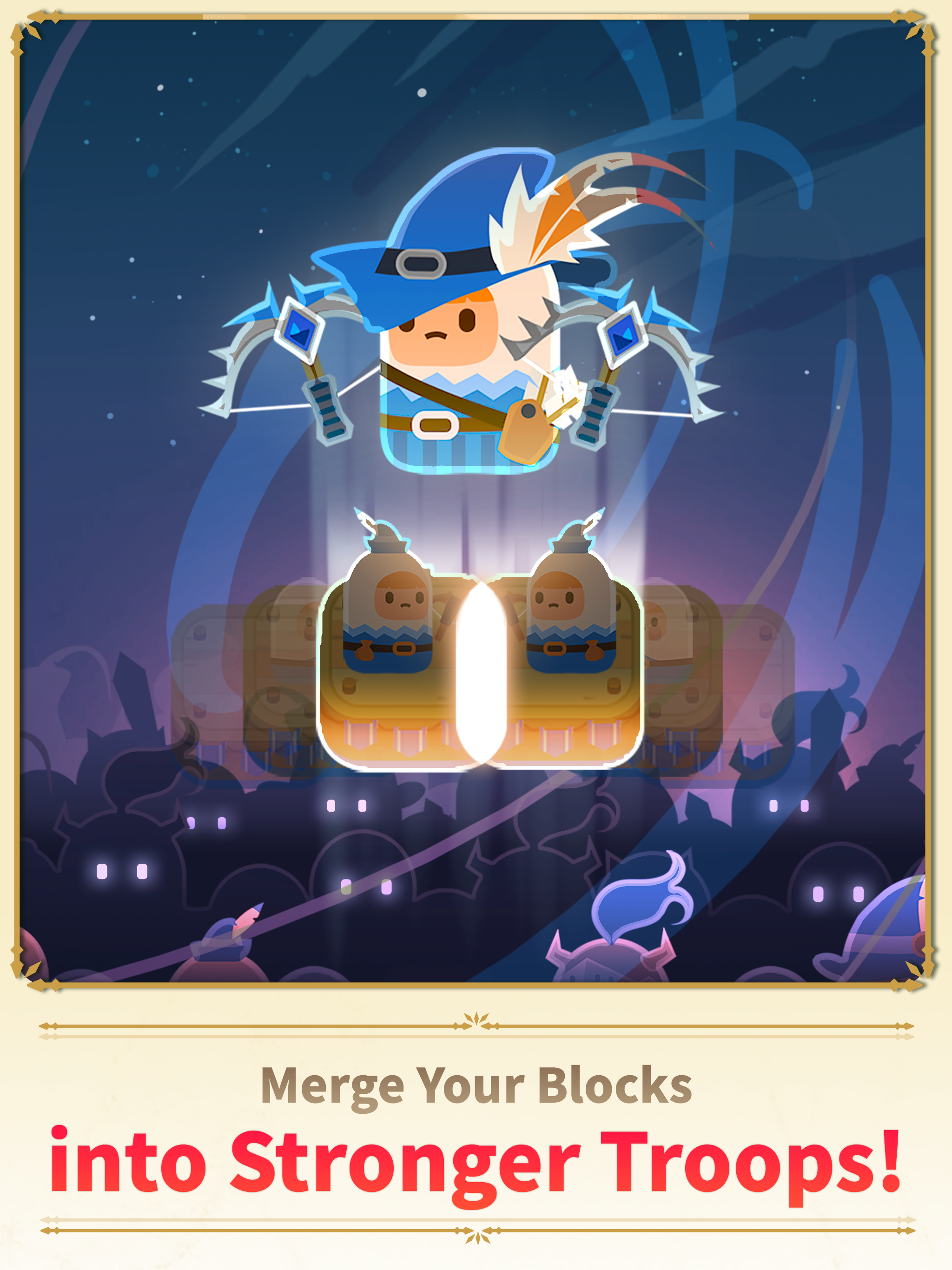 Merge Tactics: Kingdom Defense Game Screenshot