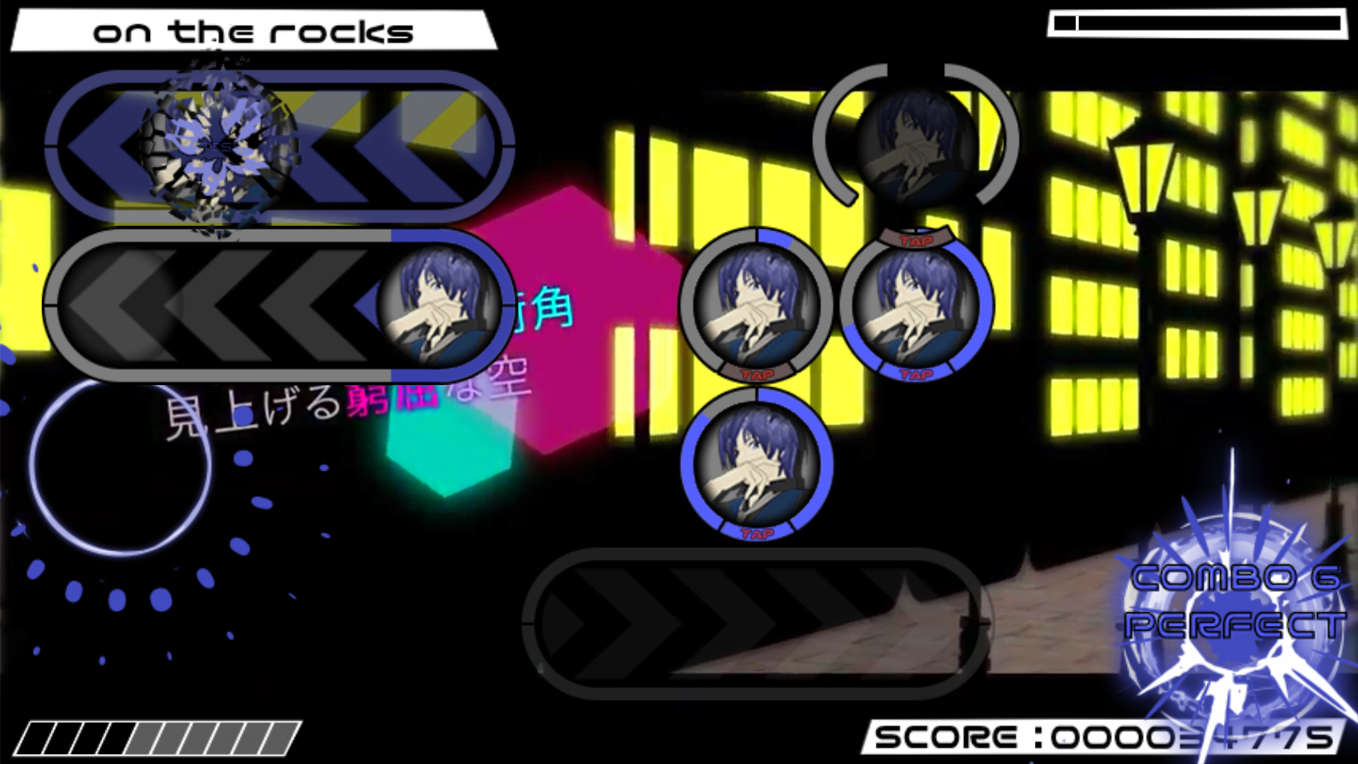 Beat Beat Vocaloid Reborn Game Screenshot