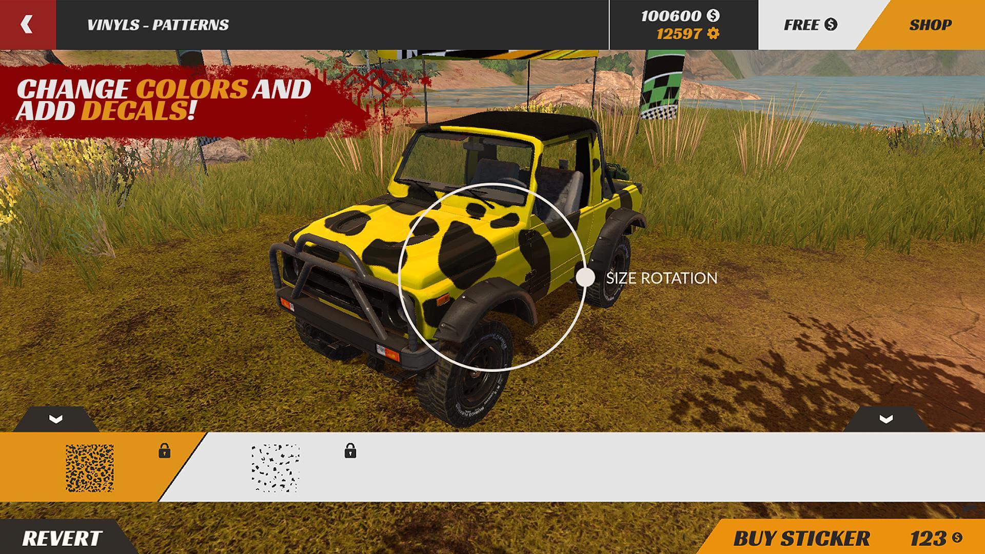Offroad PRO - Clash of 4x4s Game Screenshot