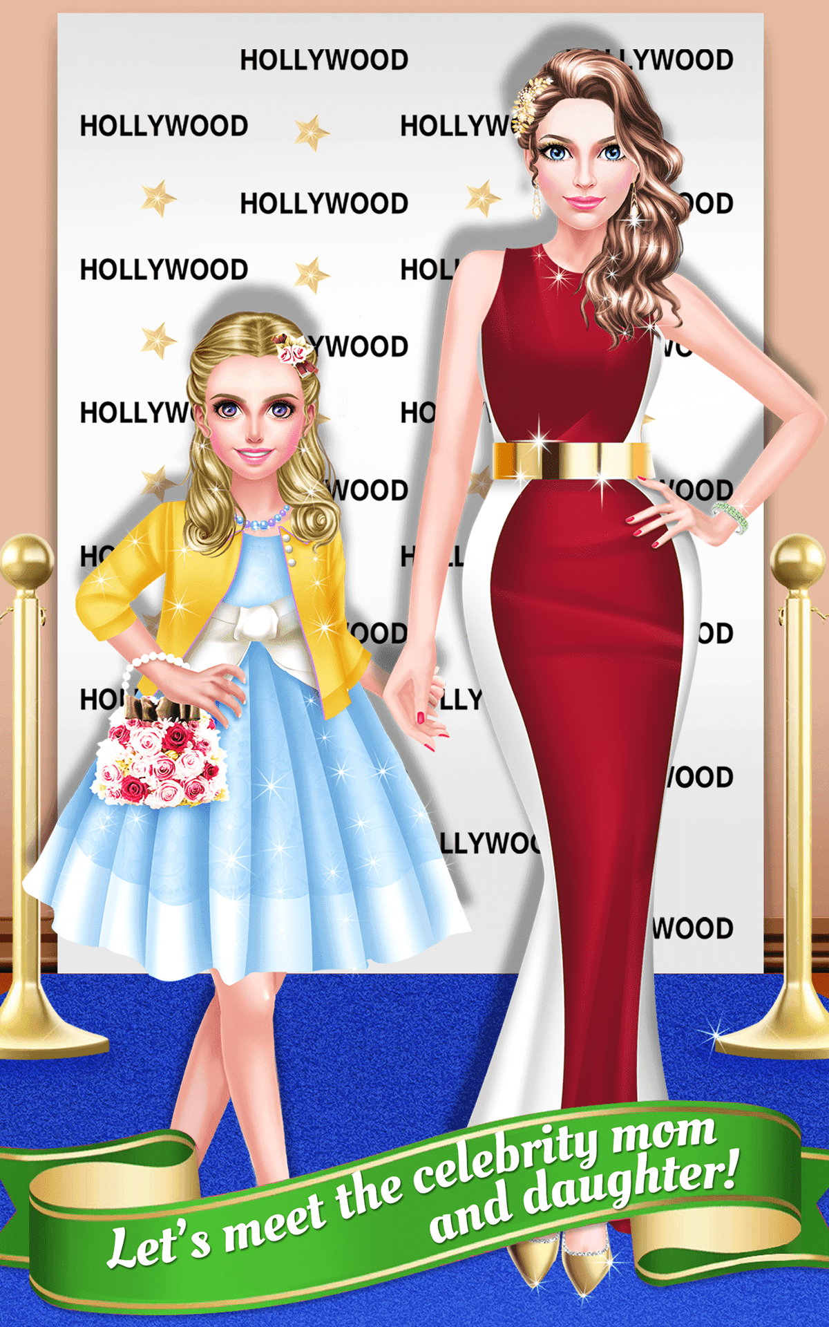Hollywood Mom & Daughter Salon screenshot game