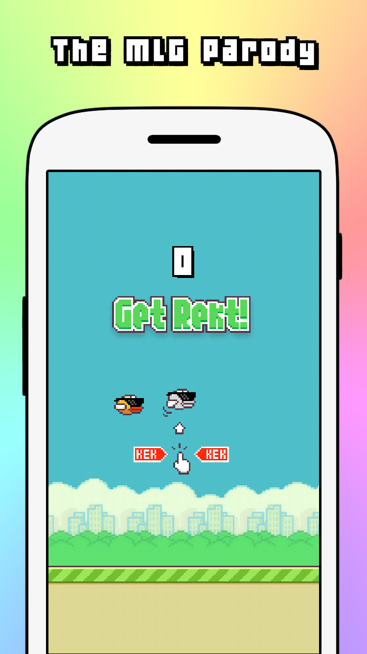 Noscope Flappy - MLG Parody Game Screenshot