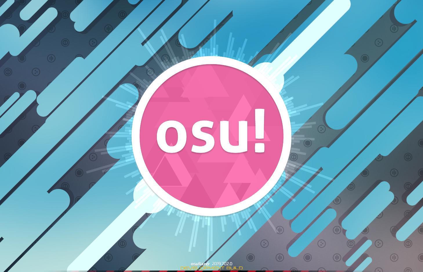 Screenshot of osu!